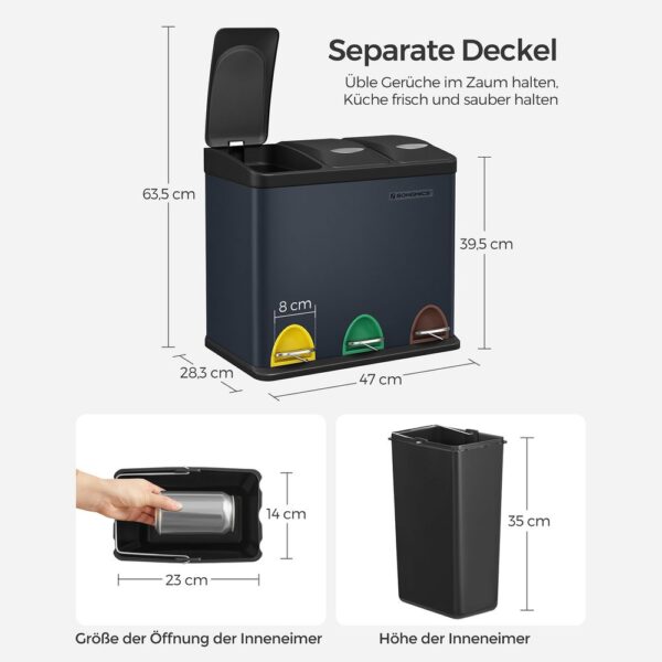 Atkritumu separators  24L - Image 6